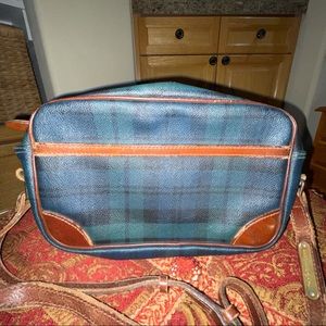 Authentic Vintage Ralph Lauren Green PVC shoulder Bag in fair condition